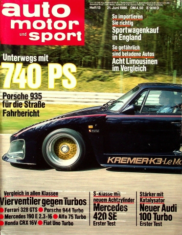Auto Motor und Sport 13/1986